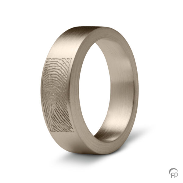 Flat Sided Fingerprint and Ash Ring - Image 8