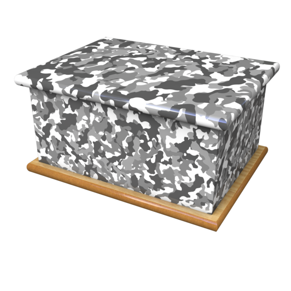 Camo Ashes Casket - Image 2