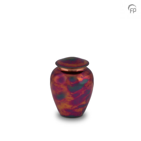 Raku Metal Mini Urn